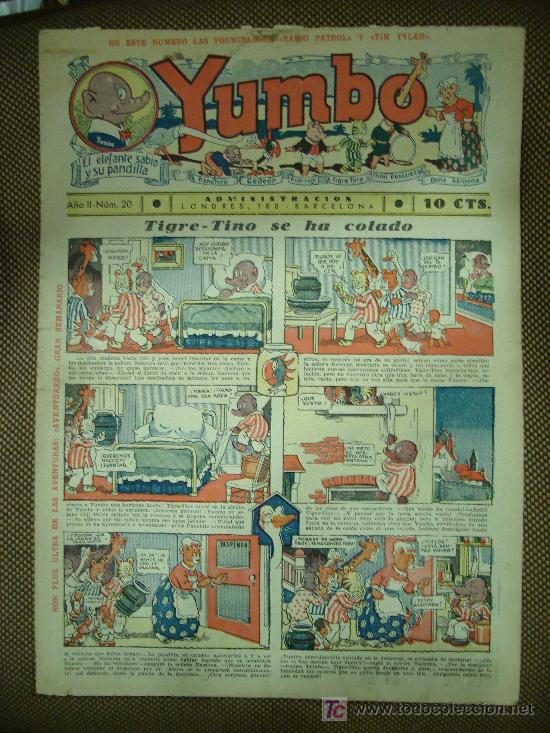 Tebeos: YUMBO. N&ordm; 20. FORMATO GRANDE. - Foto 1