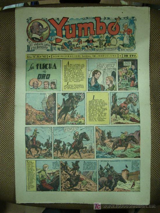 Tebeos: YUMBO. N&ordm; 142. FORMATO GRANDE. - Foto 1