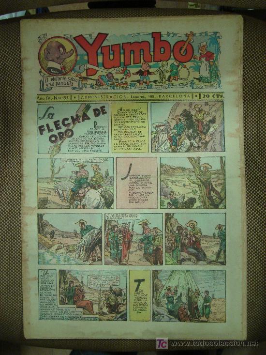 Tebeos: YUMBO. N&ordm; 133. FORMATO GRANDE. - Foto 1