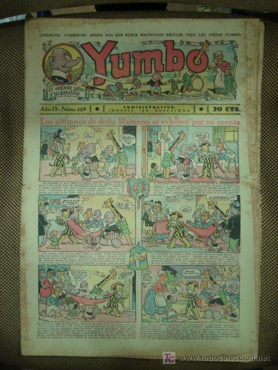 Tebeos: YUMBO. N&ordm; 128. FORMATO GRANDE. - Foto 1