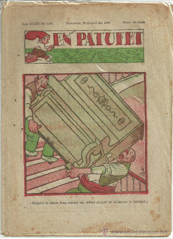 Tebeos: EN PATUFET N&ordm; 1791 1938 - Foto 1