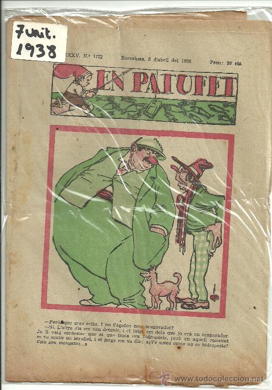 Tebeos: EN PATUFET N&ordm; 1772 1938 - Foto 1
