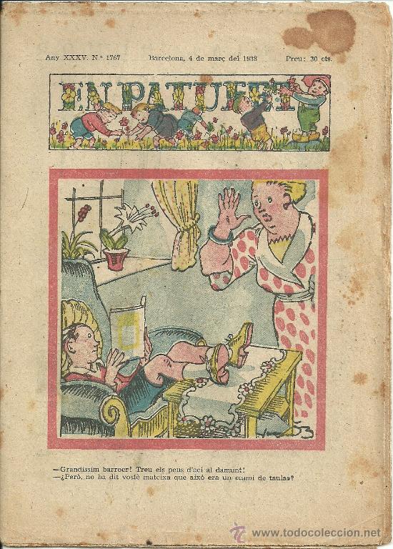 Tebeos: EN PATUFET N&ordm; 1767 1938 - Foto 1