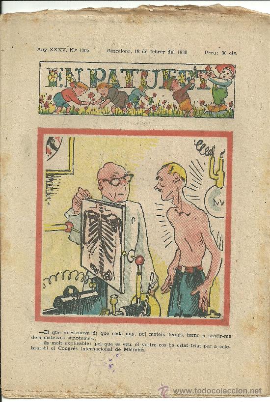 Tebeos: EN PATUFET N&ordm; 1765 1938 - Foto 1