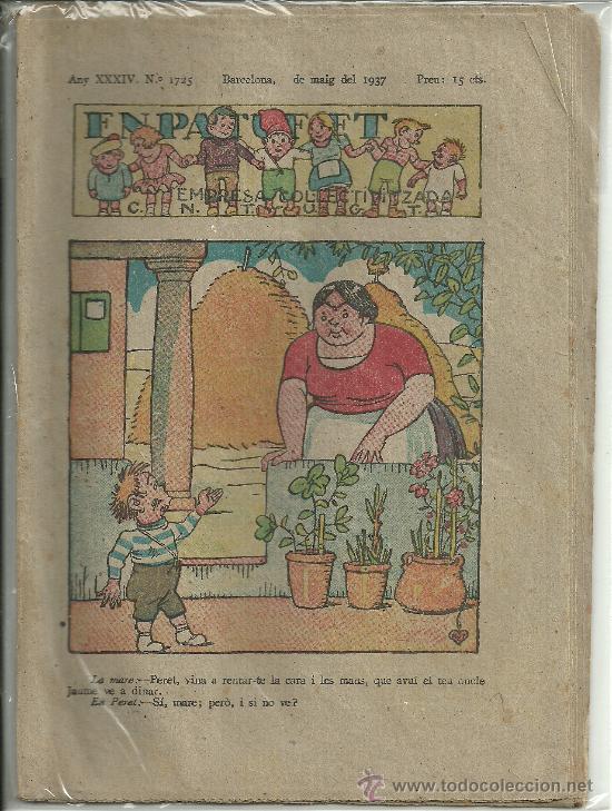 Tebeos: EN PATUFET N&ordm; 1725 1937 - Foto 1