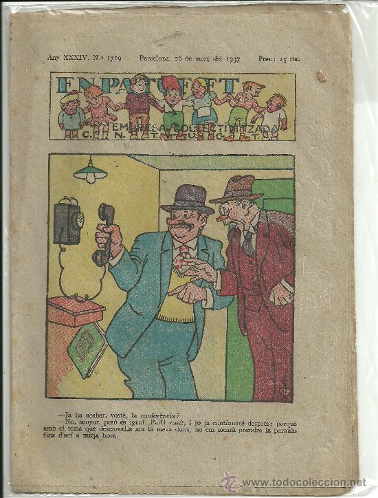 Tebeos: EN PATUFET N&ordm; 1719 1937 - Foto 1