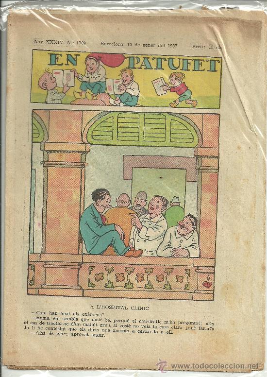 Tebeos: EN PATUFET N&ordm; 1709 1937 - Foto 1