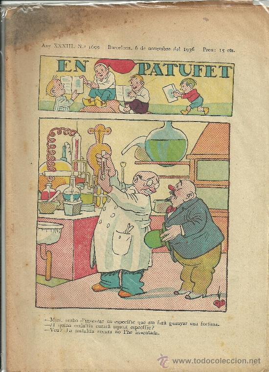 Tebeos: EN PATUFET N&ordm; 1699 1936 - Foto 1
