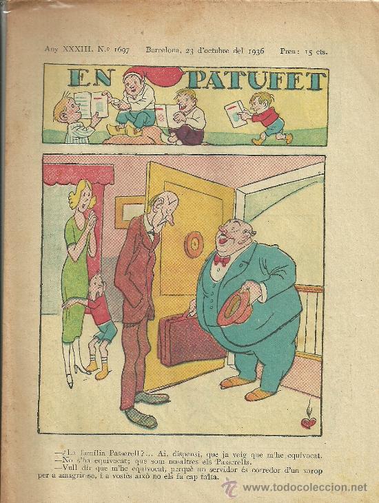 Tebeos: EN PATUFET N&ordm; 1697 1936 - Foto 1