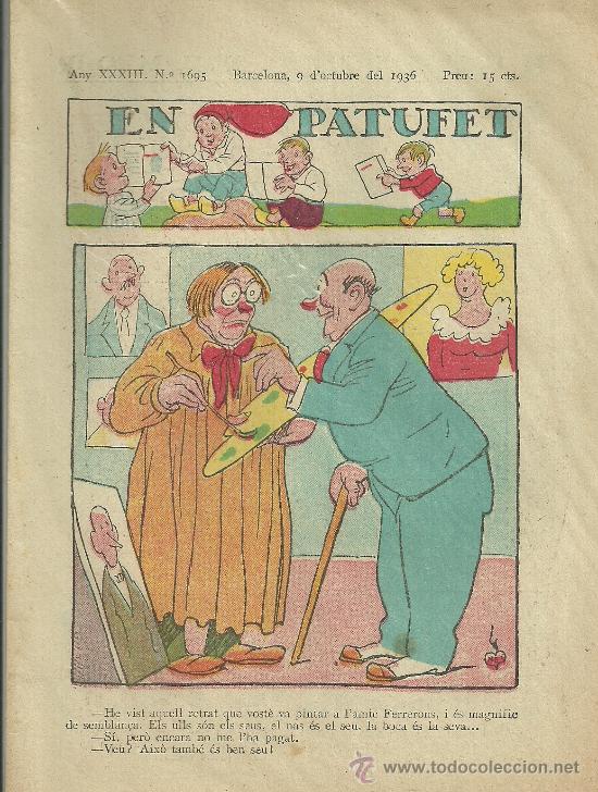 Tebeos: EN PATUFET N&ordm; 1695 1936 - Foto 1