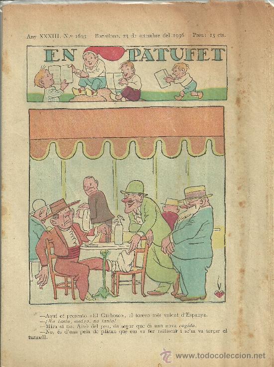 Tebeos: EN PATUFET N&ordm; 1693 1936 - Foto 1