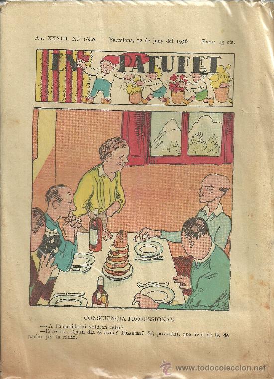 Tebeos: EN PATUFET N&ordm; 1680 1936 - Foto 1