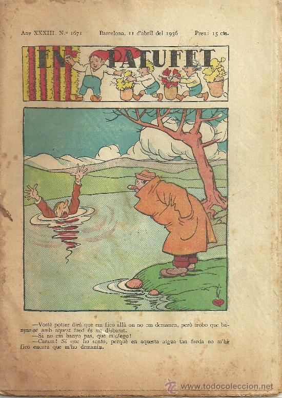 Tebeos: EN PATUFET N&ordm; 1671 1936 - Foto 1