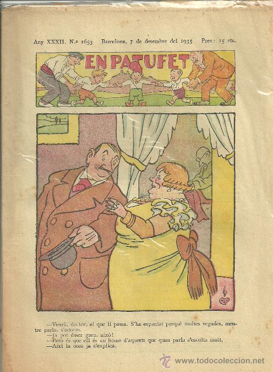 Tebeos: EN PATUFET N&ordm; 1653 1935 - Foto 1