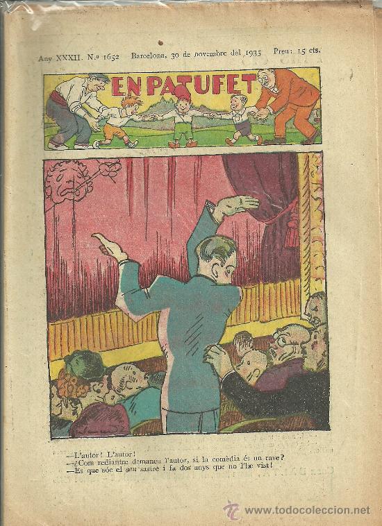 Tebeos: EN PATUFET N&ordm; 1652 1935 - Foto 1