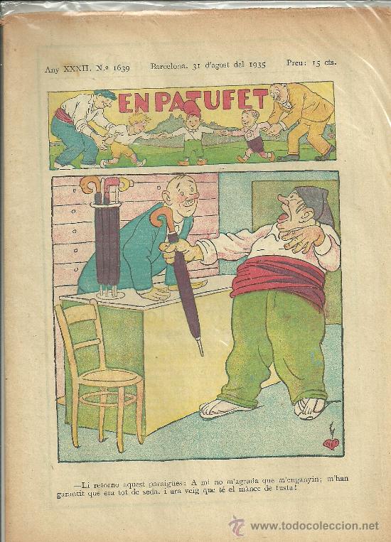 Tebeos: EN PATUFET N&ordm; 1639 1935 - Foto 1