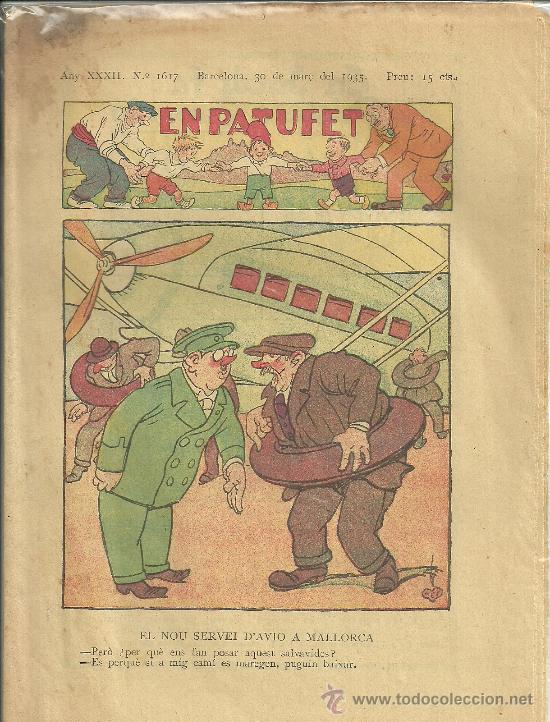Tebeos: EN PATUFET N&ordm; 1617 1935 - Foto 1