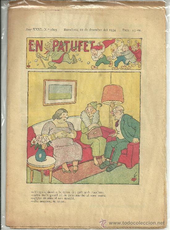 Tebeos: EN PATUFET N&ordm; 1603 1934 - Foto 1