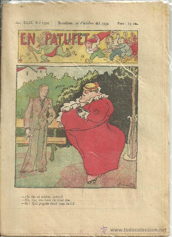 Tebeos: EN PATUFET N&ordm; 1594 1934 - Foto 1