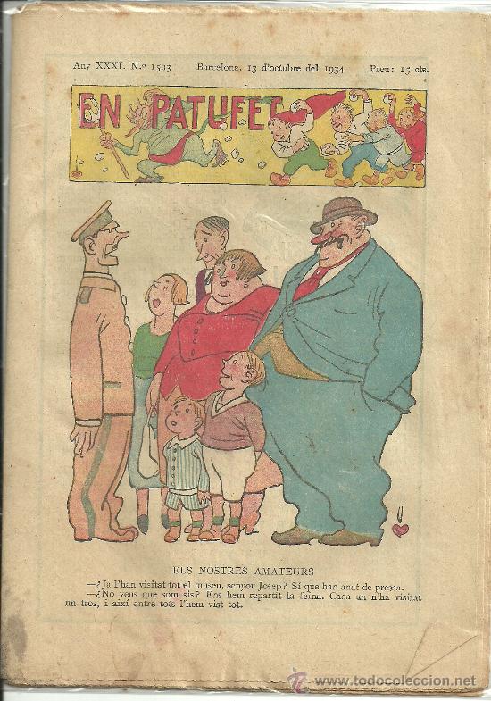 Tebeos: EN PATUFET N&ordm; 1593 1934 - Foto 1
