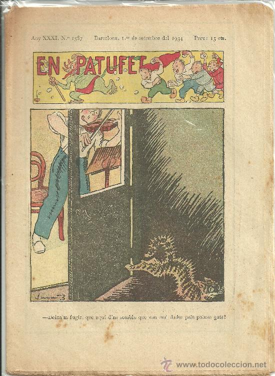 Tebeos: EN PATUFET N&ordm; 1587 1934 - Foto 1