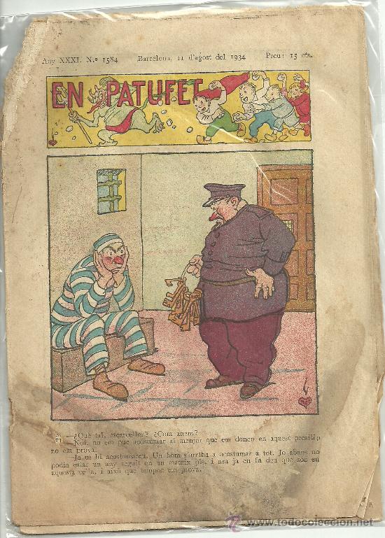 Tebeos: EN PATUFET N&ordm; 1584 1934 - Foto 1