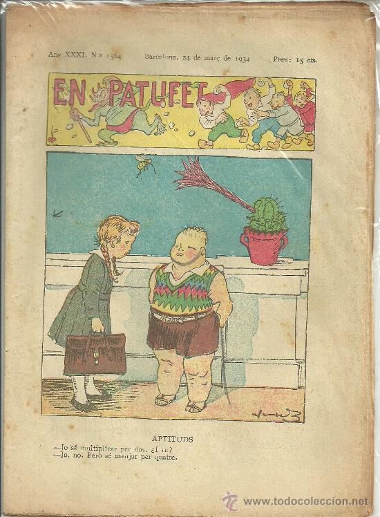 Tebeos: EN PATUFET N&ordm; 1564 1934 - Foto 1