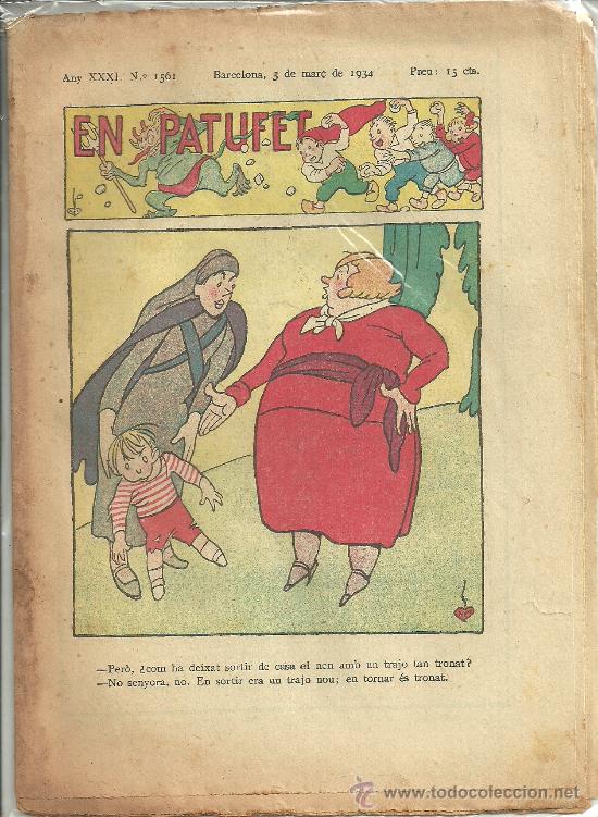 Tebeos: EN PATUFET N&ordm; 1561 1934 - Foto 1