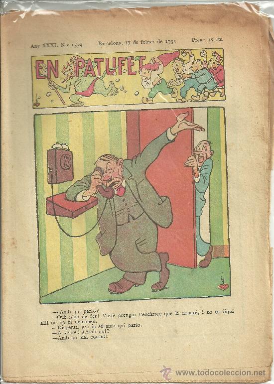 Tebeos: EN PATUFET N&ordm; 1559 1934 - Foto 1