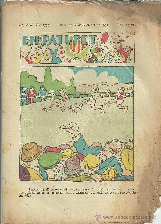 Tebeos: EN PATUFET N&ordm; 1535 1933 - Foto 1