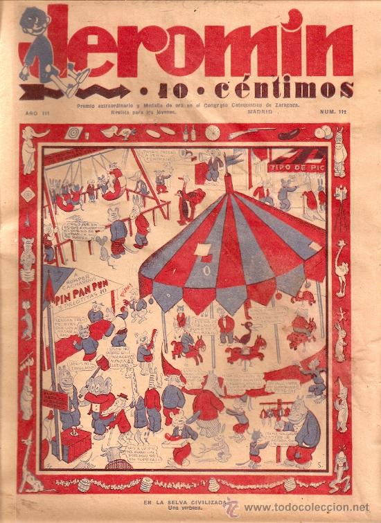 Tebeos: ***JEROMIN N&ordm; 112. MADRID 1929 *** - Foto 1