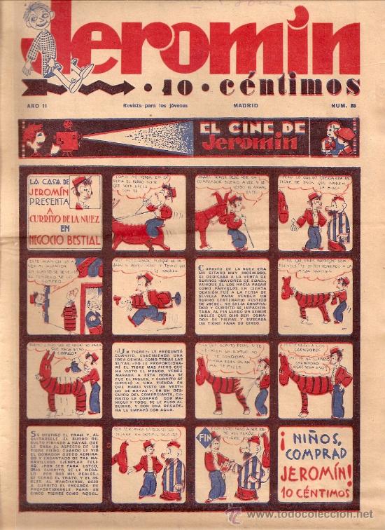 Tebeos: ***JEROMIN N&ordm; 89. MADRID 1929 *** - Foto 1