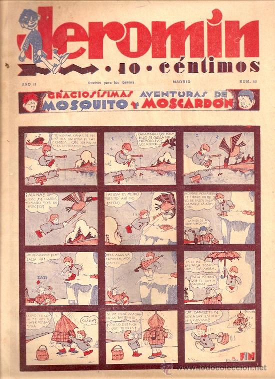 Tebeos: ***JEROMIN N&ordm; 89. MADRID 1929 *** - Foto 1