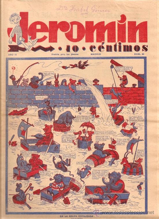 Tebeos: *** JEROMIN N&ordm; 68. MADRID 1929 *** - Foto 1
