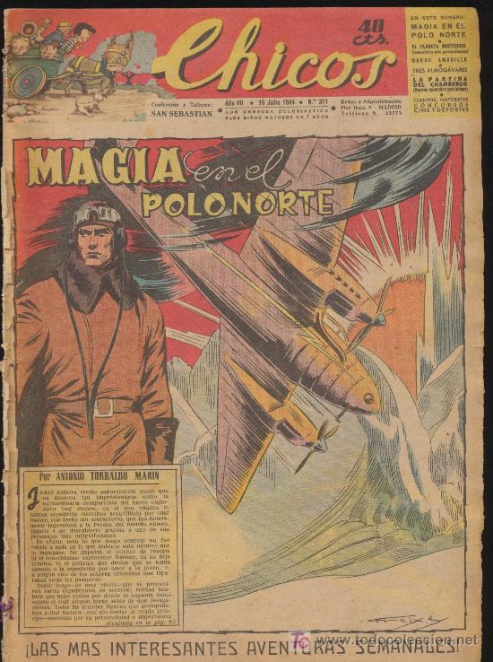 Tebeos: Chicos n&ordm; 311. C. Gil 1938. - Foto 1