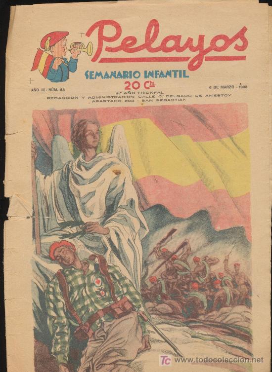 Tebeos: Pelayos n&ordm; 63. Marzo 1938. - Foto 1