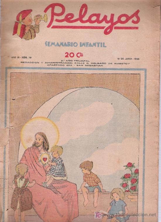 Tebeos: Pelayos n&ordm; 78. Junio 1938. - Foto 1