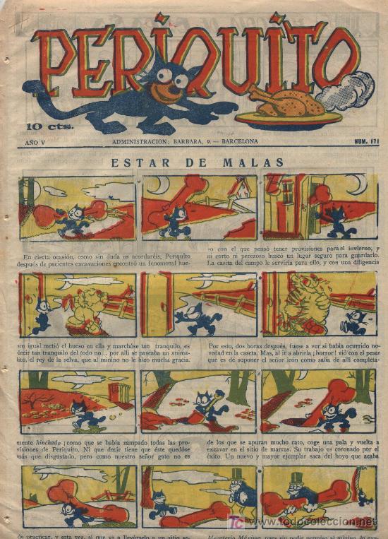 Tebeos: Periquito n&ordm; 171. Marco 1927. - Foto 1