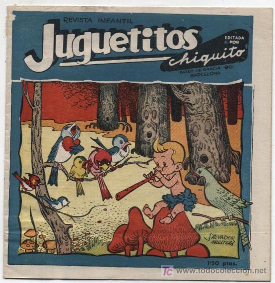 Tebeos: Juguetitos n&ordm; 3. Edit. Chiquito 1955. - Foto 1