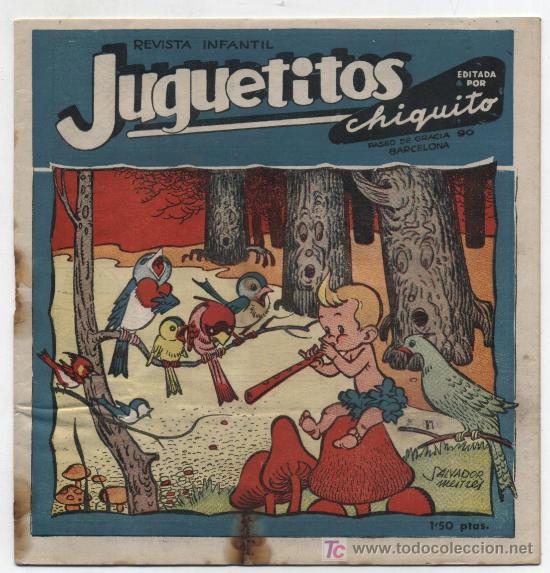 Tebeos: Juguetitos n&ordm; 3. Edit. Chiquito 1955. - Foto 1