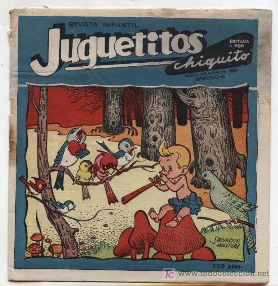 Tebeos: Juguetitos n&ordm; 3. Edit. Chiquito 1955. - Foto 1