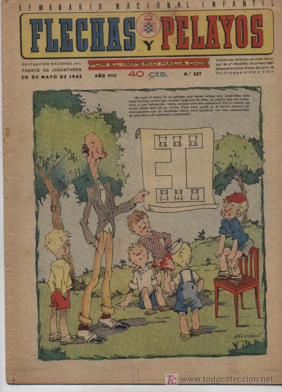 Tebeos: Flechas y Pelayos n&ordm; 337. - Foto 1