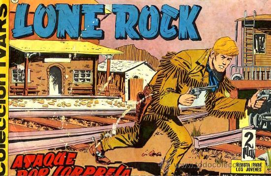 Tebeos: LONE ROCK n&ordm; 36 - IVARS PORTABELLA EDITOR - 1965 - Foto 1
