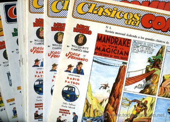 Tebeos: CL&Aacute;SICOS DEL COMIC - COLECCI&Oacute;N COMPLETA, 1 a 13 - COMPLOT - 1988 - Foto 1