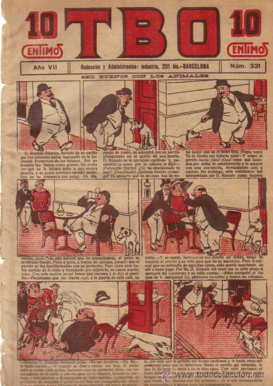 Tebeos: TBO N&ordm; 331 DEL A&Ntilde;O 1923 - Foto 1