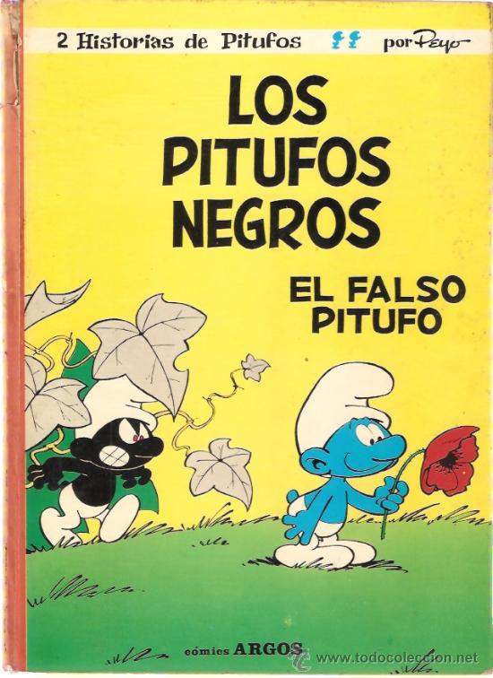 Tebeos: COMIC TAPA DURA LOS PITUFOS NEGROS EDITORIA ARGOS - Foto 1