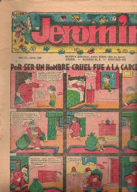 Tebeos: JEROMIN     N&ordm; 282   EDITORIAL CATOLICA  1934 - Foto 1