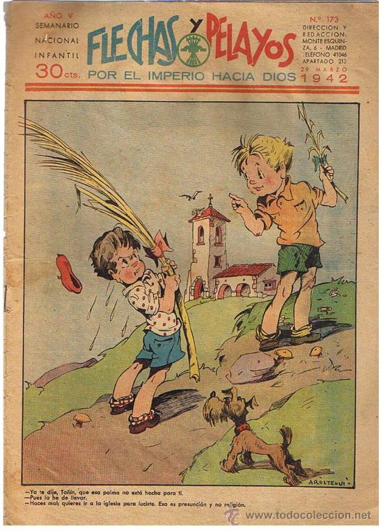 Tebeos: Flachas y Pelayos n&ordm; 173. - Foto 1