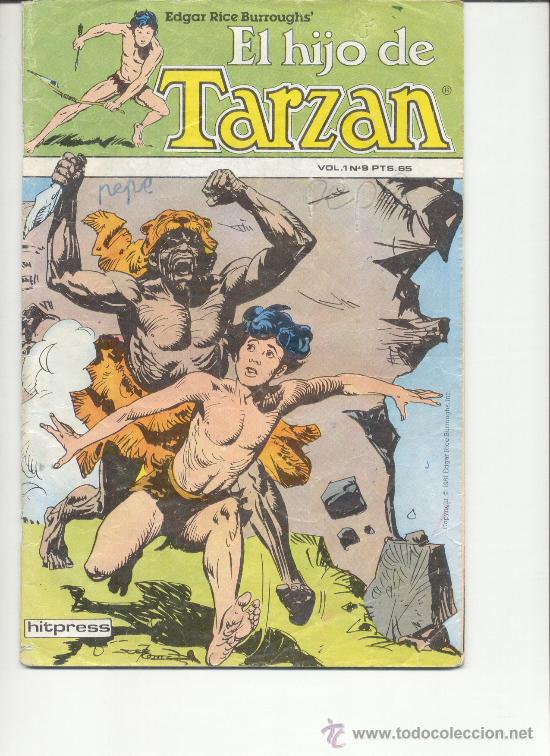 Tebeos: EL HIJO DE TARZAN VOL I 9 HITPRESS - Foto 1