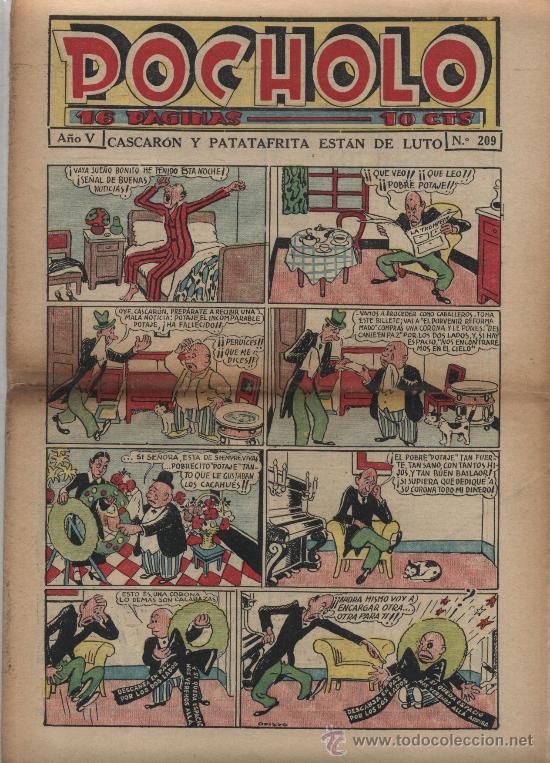 Tebeos: Pocholo n&ordm; 209. S. Vives 1930. - Foto 1